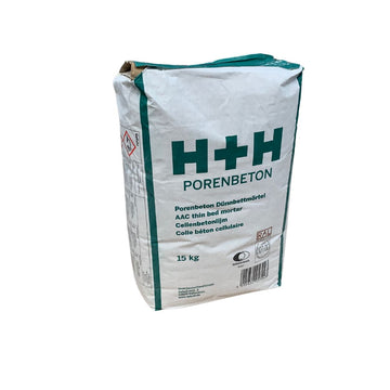 Kleber Porenbetonkleber 15kg HplusH